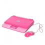 Іграшка навчальна LimoToy інтерактивна ноутбук 11 ігор рожевий (рус, укр, англ) (SK7442-7443PN)