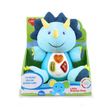 Іграшка інтерактивна із світло-звуковими ефектами Динозаврик 17 см (1913-7)