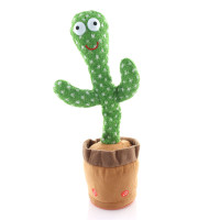 Інтерактивна іграшка Dancing Cactus TikTok Танцюючий та співаючий кактус повторюшка (асорт.) (AA188/L4-2)
