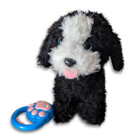 Собачка інтерактивна із повідком дистанційного управління чорна (M5071IUA-BC)