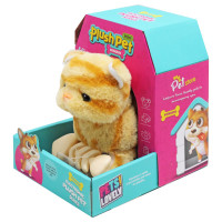 Іграшка дитяча Plush Pet інтерактивна пищалка Кошеня (MC-1053YL)