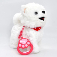 Інтерактивна іграшка Песик з повідком із звуковими ефектами (K1233WT)