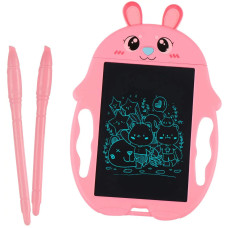 Планшет для малювання Зайчик з LCD-дисплеєм з трафаретами 29 см рожевий (966801C03ZPN)