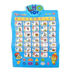 Плакат навчальний Limo Toy Букварик музичний вірші та загадки (укр.) (7031UA-CP)