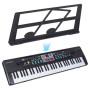Синтезатор Electronic Keyboard 61 клавіша 16 тонів 10 ритмів 6 демо з мікрофоном (MQ601UFB)