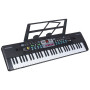 Синтезатор Electronic Keyboard 61 клавіша 16 тонів 10 ритмів 6 демо з мікрофоном (MQ601UFB)