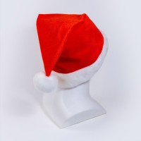 Маскарадна шапочка Попелюшка новорічна червона (ZL2281)