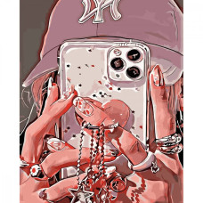 Картина для малювання за номерами Стратег Селфі стилю 40х50см (VA-3599)