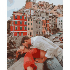 Картина-розмальовка за номерами Strateg Пристрастна любов 40x50 (GS1298)