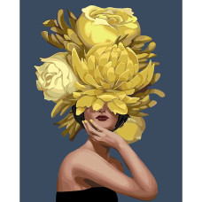 Картина для малювання за номерами Стратег Квітучі думки 2 40х50 (SY6222)