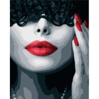 Картина для малювання за номерами Стратег Таємнича незнайомка 40х50см (VA-1919)