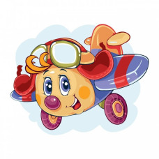 Картина для малювання за номерами Стратег Літачок 30х40см (SV-0023)