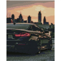 Картина за номерами Strateg з алмазною мозаїкою Авто і місто 30х40 (KB110)