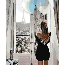 Картина для малювання за номерами Стратег Ранок в День Народження 40х50 (SY6276)