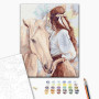 Картина за номерами Brushme Шляхетний друг 40х50 (BS52764)