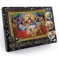 Набір для творчості Danko Toys DIAMOND MOSAIC алмазна мозаїка живопис Таємна вечеря (DM-01-01)