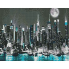 Картина за номерами з алмазною мозаїкою Стратег New York City 40х30 (HX453)
