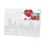 Картина розфарбовування за номерами Danko Toys Лондон 40х50 (KpNe-01-08)
