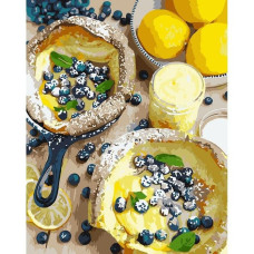 Розписна картина за номерами на полотні Art Craft Ягідний сніданок 40х50 (12105-AC)