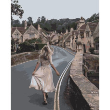 Картина для малювання за номерами Стратег Стежка до міста 40х50 (SY6418)