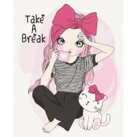 Картина розпис на полотні Art Craft Візьми паузу 38х30см (10241-AC)