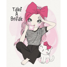 Картина розпис на полотні Art Craft Візьми паузу 38х30см (10241-AC)