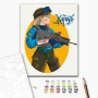 Картина за номерами Brushme Незламний Харків 40х50 (BS53107)