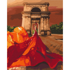 Картина для малювання за номерами Brushme Тріумфальна красуня 40х50см (BS52710)
