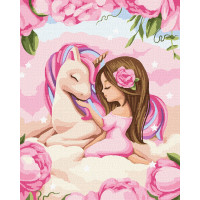 Картина-розмальовка Ідейка за номерами Казкова дружба 40х50 (KHO2413)