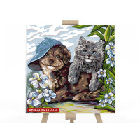 Картина для малювання за номерами Danko Toys Навіки разом 40х40см (KpNe-40*40-02-04)