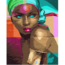 Картина для малювання за номерами Стратег Барви Африки 40х50см (VA-0708)