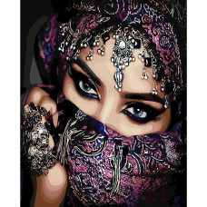 Картина для малювання за номерами Стратег Східний погляд 40х50 (SY6198)