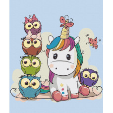 Картина для малювання за номерами Art Craft Казкові друзі 40х50см (15525-AC)