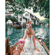 Картина для малювання за номерами Стратег На краю світу 40х50см (SY6123)