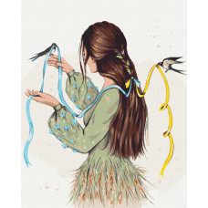 Картина за номерами Brushme Політ свободи 40х50 (BS53100)