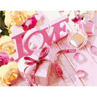 Картина для малювання за номерами Стратег Love 40х50см (VA-2674)