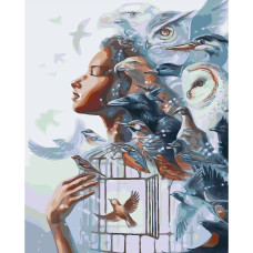 Картина для малювання за номерами Стратег Вільна душа 40х50 (SY6110)