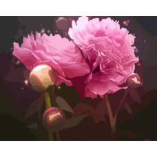 Картина для малювання за номерами Art Craft Магічні півонії 40х50см (12123-AC)