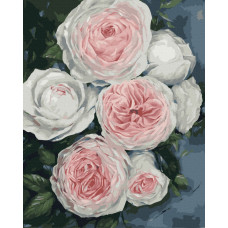 Картина для малювання за номерами Brushme Бутони пишних троянд 40х50см (GX40586)