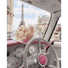 Картина для малювання за номерами Лавка Чудес Романтика Парижа 40х50см (LC30121)