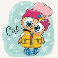 Картина для малювання за номерами Art Craft Миле совеня 30х30см (15557-AC)