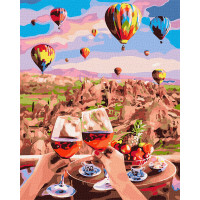 Картина-розмальовка Ідейка за номерами Чарівна Каппадокія 40х50 (KHO2837)