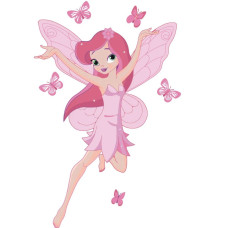 Картина для малювання за номерами Strateg Фея 30х30 (ES061)