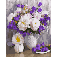 Картина для рисования по номерам Art Craft Цветочное разнообразие 50х40см (12109-AC)
