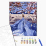 Картина за номерами Brushme Красуня в сакурах 40х50 (BS52711)