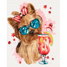 Картина для малювання за номерами Лавка Чудес Няшка 40х50см (LC20024)