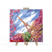 Картина для малювання за номерами Danko Toys Париж 40х40см (KpNe-02-02)