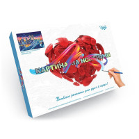 Картина для малювання за номерами Danko Toys Міські вогні 40х50см (KPN-01-10U)