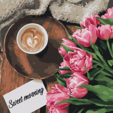 Картина для малювання за номерами Art Craft Sweet morning 40х40см (12107-AC)