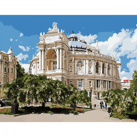 Картина для малювання за номерами Стратег Прекрасний оперний театр 40х50 (SY6557)
